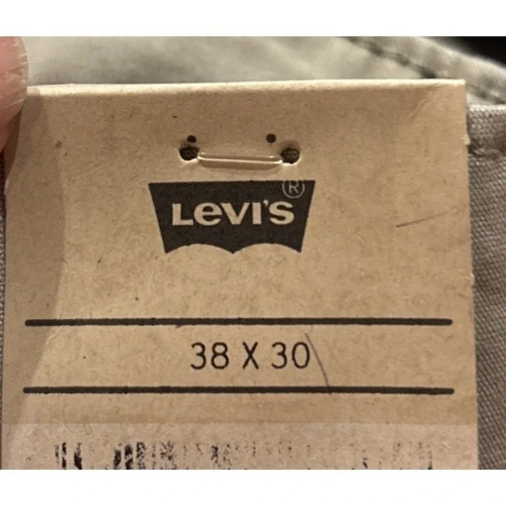 NEW Levi Men's XX Cargo Baggy Fit Pants - Beige 38x30